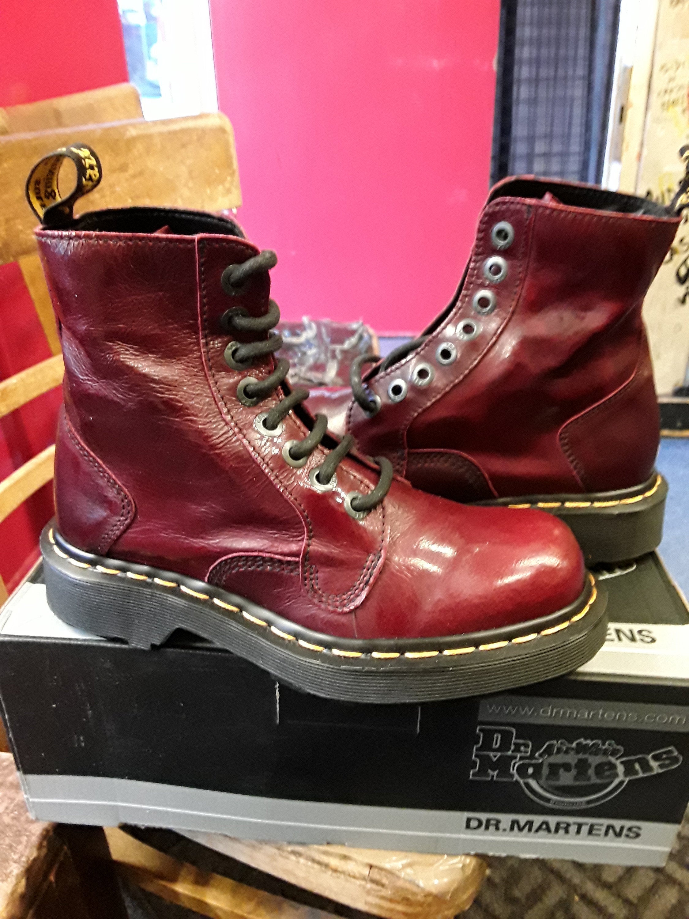 Old doc marten boots on sale