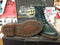 Dr Martens KIDS Boots / Size UK1,3,13 / Green Waxy / 8 hole