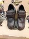 Dr Martens Made in England 9288 Brown velcro strap shoe size 5