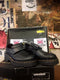 Dr Martens Made in England velcro black strap shoe size 5