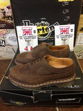 Dr Martens Vintage 90's, Size UK4.5-5, Made in England, Gaucho Crazy Horse Leather, Womens Brogue Shoes