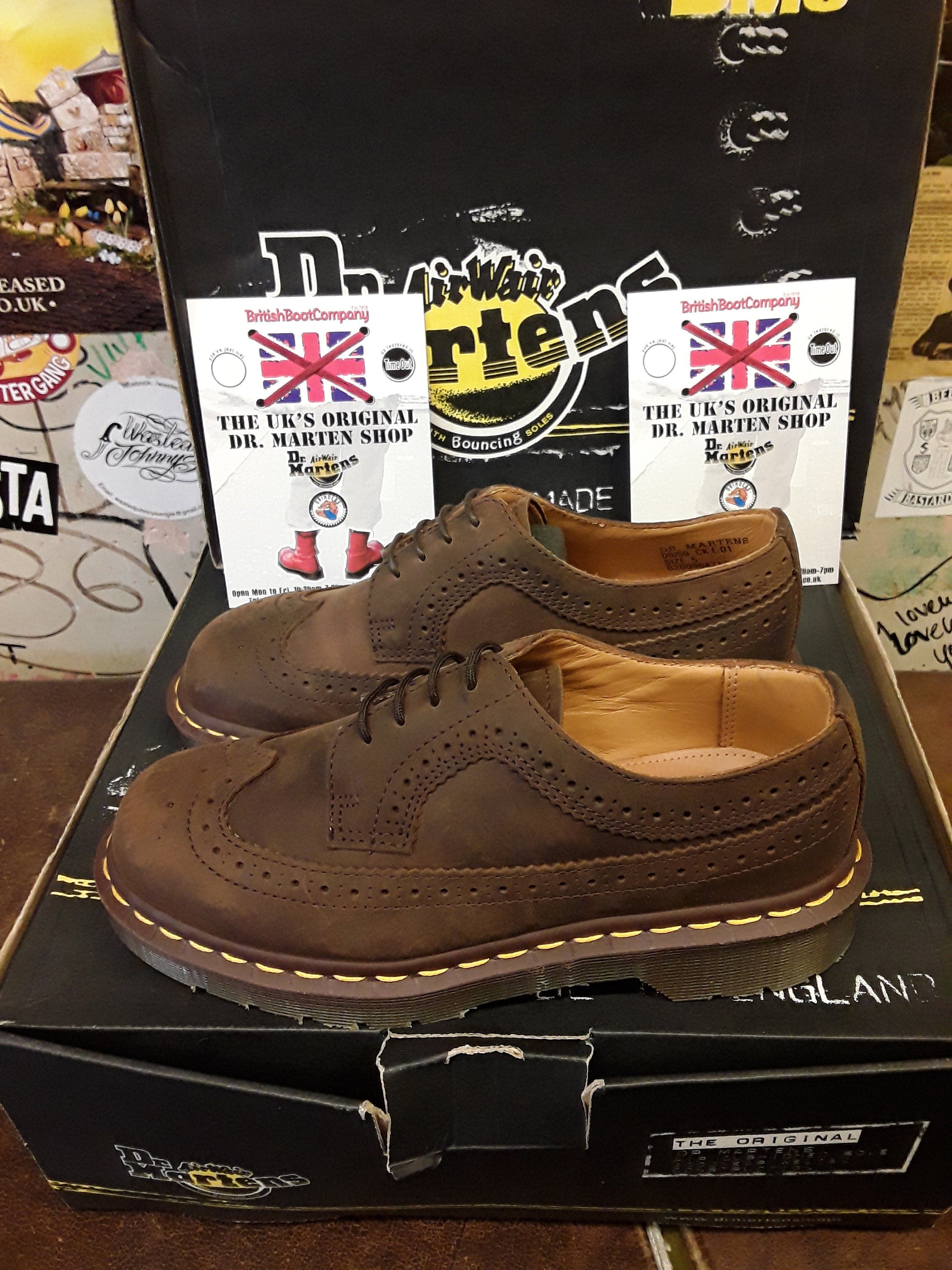 Dr Martens Vintage 90's, Size Made in England, Gaucho