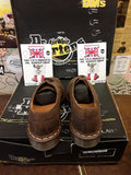 Dr Martens Vintage 90's, Size UK4.5-5, Made in England, Gaucho Crazy Horse Leather, Womens Brogue Shoes