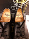 Dr Martens 1A51 Made in England Black waxy shoe size 6