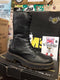 Dr Martens  9780 Black 14 Hole Size 4