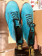 Dr Martens Turquoise Nubuck 1460z SIZE 6 and a 6.5.  Made in England