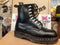 Dr Martens Vintage Black Size 5 made in England 8 loop boot 8217z