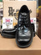 Dr Martens Vintage 90's, Size UK7, Made in England, Black Square Toe Brogue Shoes, Leather Shoes / 9A42