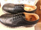 Dr Martens Black Envy sole Platform made in England  black 5 eye brogue size 6