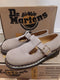 Dr Martens T Bar Mary Janes,  Natural Suede Made in England .Various sizes