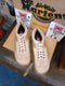 Dr Martens 9616, Made in England, Beige Casual Size UK6.5