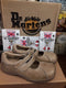 Dr Martens Tan twin strap Mary Janes Size 6 Uk