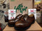 Dr Martens Getta Grip/ Size UK4 / Made in England/ Tortoiseshell Steel Toe Shoes