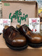 Dr Martens Getta Grip/ Size UK4 / Made in England/ Tortoiseshell Steel Toe Shoes