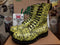 Dr Martens Getta Grip Yellow London Print 10 hoe boots made in England steel toe Boots Size 4