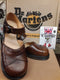 Dr Martens Vintage 90's, Cider Tan Strap Shoe, Made in England / Various Sizes