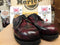 Dr Martens Getta Grip, Ruby Red steel toe shoe size 4. Made in England