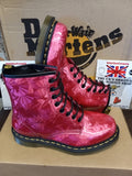 Dr Martens Ruby 1460z, Size UK3-4, 6-7, Jewel 8 Eyes Ankle Boots, Holographic Upper