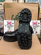 Dr Marten Getta grip Size 4 black buckle engineer shoe. Made in England