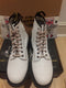 DR MARTENS 1460Z White soft leather,  limited Edition Size 8UK