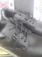 Dr Martens platform shoe / Size UK8 / Made in England / Black Greasy 3 hole 1 keeper / vintage production