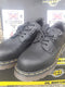 Dr Martens Made in England Black Greasy 3 hole 1 keeper platform shoe size 8, vintage production