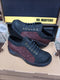 Dr Martens Nubuck, size UK4, Black and Wine Shoes, Women's Trainers, 9804