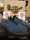 Dr Martens Blue Suede Shoe Platform sole Size 8