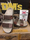 Dr Martens 2 strap Brown fabric Open toe Sandals.Size 5 UK