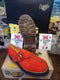 Dr Martens Red Suede Strap Platform Sole Size 8