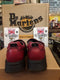Dr Martens Red slip on loafer Size 4 Rare, Chunky  sole, production samples