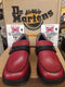 Dr Martens Red slip on loafer Size 4 Rare, Chunky  sole, production samples