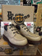 Dr Martens Parchment 3 hole Ankle boot,  platform sole,  vintage production,  UK size 6