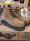 Dr Martens Sand Suede, Platform Boots 6 hole made in England, Various Sizes