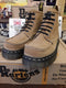 Dr Martens Sand Suede, Platform Boots 6 hole made in England, Various Sizes