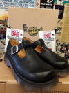 Dr Martens black platform Mary Janes/ T bar limited Edition.  Size 7