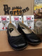 Dr Martens Slip On Shoe / size UK5 / Black Soft Leather / Womens Loafers