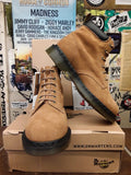 Dr Martens Tan Nubuck 6 hole Size 9,  limited Edition,  very rare!
