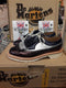 Dr Martens Golf Shoe Navy Silver Bronze Size 4