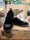 Dr Martens Black Velvet 1461 With Decorated Toe Made In England Size 8