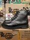 Dr Martens Pewter Metallic 6 Eyelet Boots Made in England Size 9