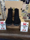 Dr Martens Nubuck Boots, Size UK9, Men's Black Boots, Leather Shoes, Winter Boots / 939