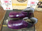 Dr Martens Purple patent Zip Chelsea boots,  production samples,  Made in England