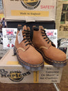 Dr Martens  Made in England 1939 Tan Nubuck Steel Toe Various Sizes