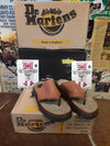Dr Martens Made in England 9506 Tan Snake Toe Post Mule Size 5