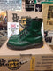 Dr Martens 1460 Green Smooth Made in England Size 4