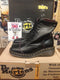 Dr Marten Made in England Black Stacked heel Boots Size 4