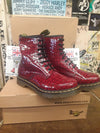 Dr Martens 1460 Red Croc Patent Various Sizes
