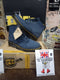 Dr Martens 101 Airforce Blue Canvas Boots, Size UK5, Made in England, Vintage 90's, 6 Hole