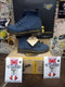 Dr Martens 101 Airforce Blue Canvas Boots, Size UK5, Made in England, Vintage 90's, 6 Hole